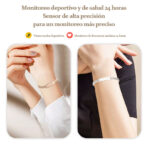 Pulsera Inteligente Mujer S2: Monitoreo del Sueño, Ritmo Cardíaco, Calorías y Múltiples Modos Deportivos - Image 9