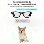 Gafas Inteligentes con IA M20S: Cámara 8MP, Asistente de Voz, Traducción IA, Música Bluetooth, Llamadas y Cancelación Inteligente de Ruido - Image 15