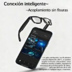 Gafas Inteligentes con IA M20S: Cámara 8MP, Asistente de Voz, Traducción IA, Música Bluetooth, Llamadas y Cancelación Inteligente de Ruido - Image 8