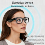 Gafas Inteligentes con IA M20S: Cámara 8MP, Asistente de Voz, Traducción IA, Música Bluetooth, Llamadas y Cancelación Inteligente de Ruido - Image 9