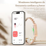 Pulsera Inteligente Mujer S2: Monitoreo del Sueño, Ritmo Cardíaco, Calorías y Múltiples Modos Deportivos - Image 6