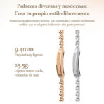 Pulsera Inteligente Mujer S2: Monitoreo del Sueño, Ritmo Cardíaco, Calorías y Múltiples Modos Deportivos - Image 4