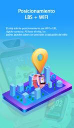 Reloj inteligente infantil 4G Q11 con GPS, videollamadas, chat de voz y botón SOS - Image 4