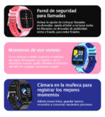 Reloj inteligente infantil 4G Q11 con GPS, videollamadas, chat de voz y botón SOS - Image 5