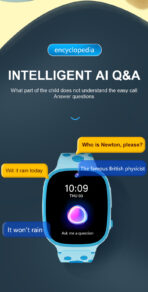 Reloj inteligente infantil 4G W19, con GPS, videollamadas, chat de voz y botón SOS - Image 4